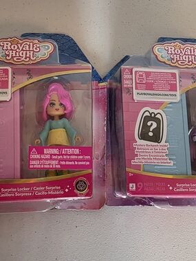 Roblox Royale High Doll Light Surprise Locker With Code - Series 1 Duo Set Dolls